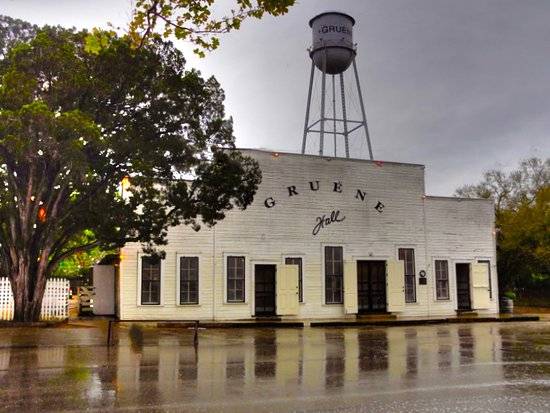 Gruene Hall live music venue near Canyon Lake Texas