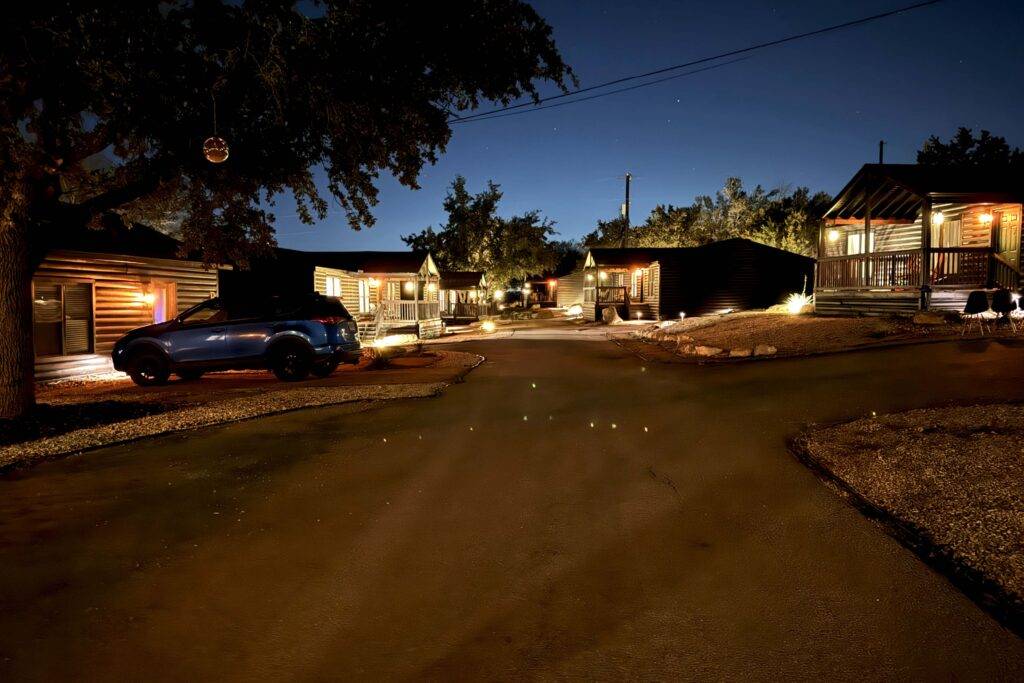 Night Cabins Front 3 to 2