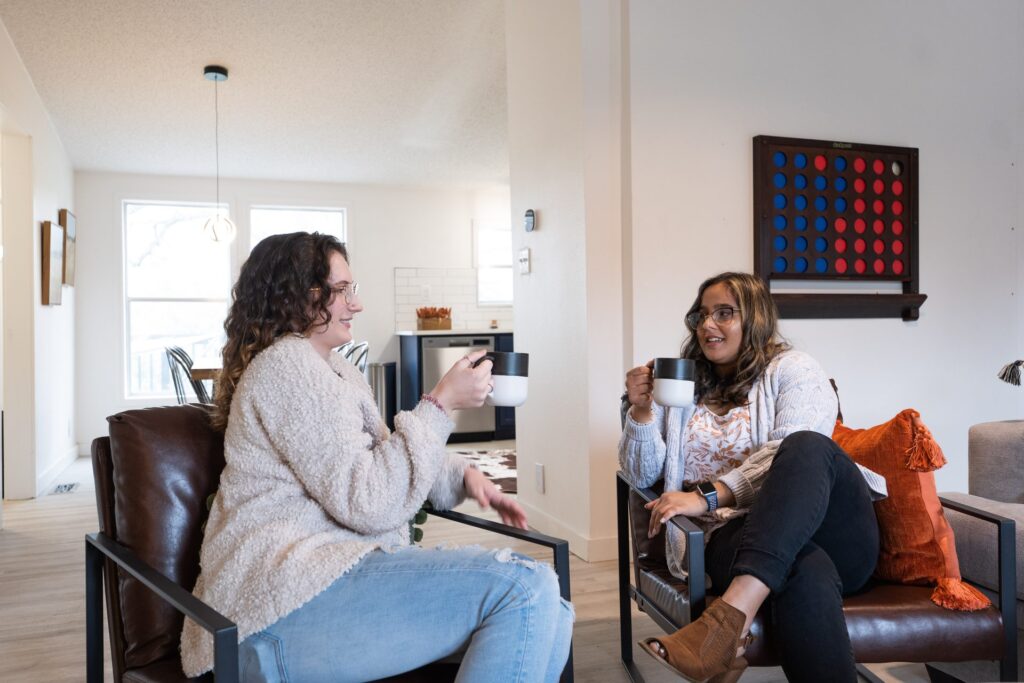 Guests Enjoying the Property at Starlight Horizon, a boutique cabin resort near Canyon Lake, Texas